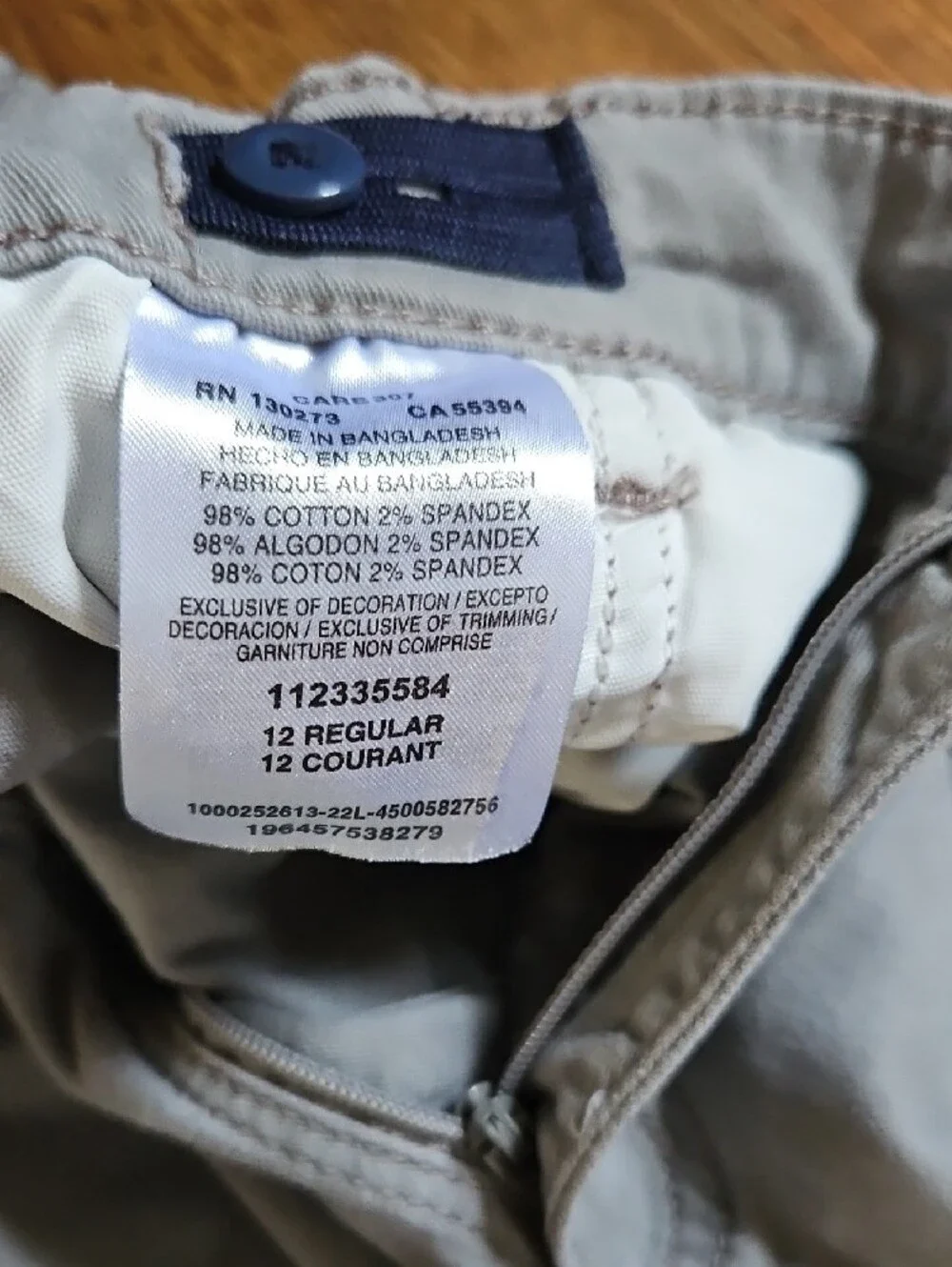 Wrangler Men’s Cargo Shorts - Tan and Gray